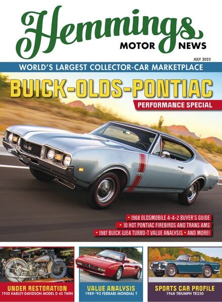 Hemmings Motor News – July 2023 Cover