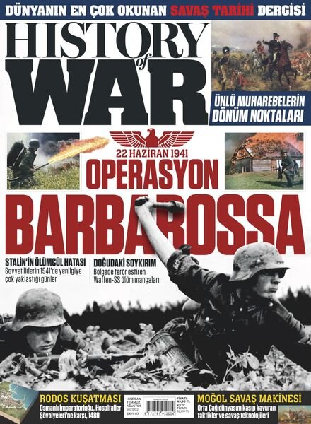 History of War Turkiye – Haziran 2023 Cover