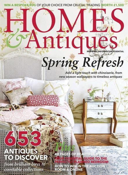 Homes & Antiques – March 2017 Cover