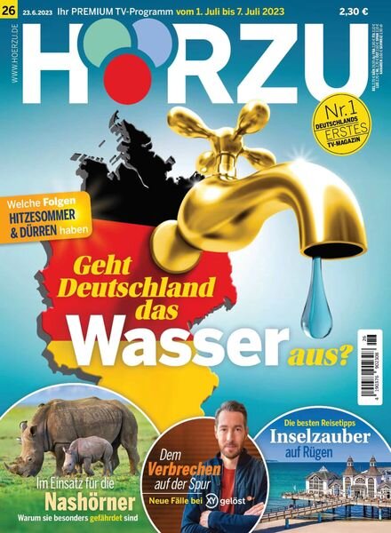 HORZU – 23 Juni 2023 Cover