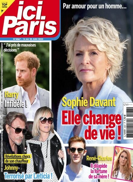 Ici Paris – 14 juin 2023 Cover