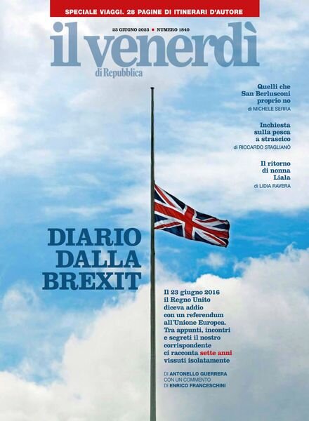 Il Venerdi di Repubblica – 23 Giugno 2023 Cover