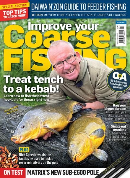 Improve Your Coarse Fishing – June 2023 Cover