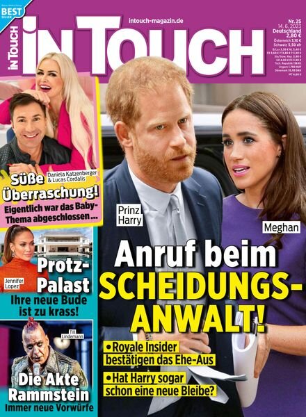 In Touch Germany – 14 Juni 2023 Cover