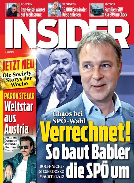 Insider Austria – 07 Juni 2023 Cover