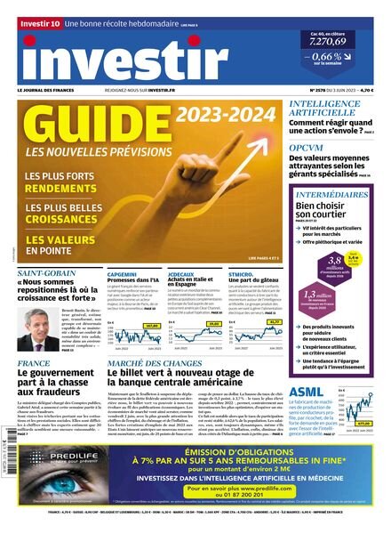 Investir – 3 Juin 2023 Cover