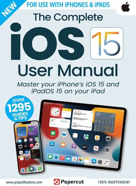 iOS 15 For iPhone & iPad – June 2023 Cover
