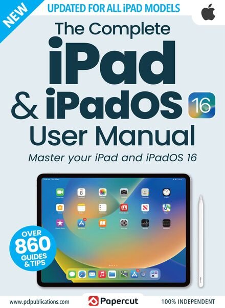 iPad & iPadOS 16 The Complete Manual – June 2023 Cover
