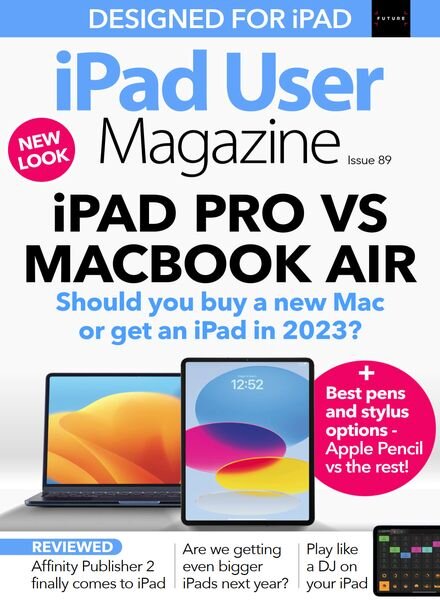 iPad User Magazine – May 2023 Cover