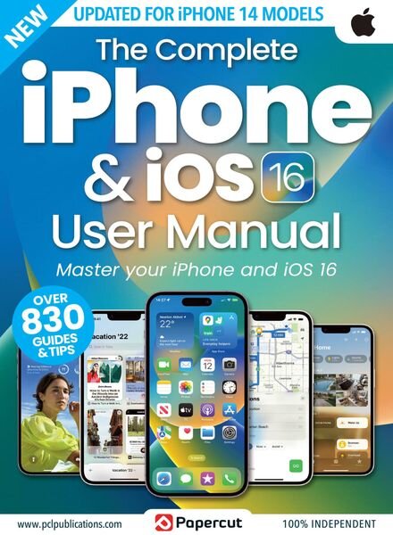 iPhone & iOS 16 The Complete Manual Series – June 2023 Cover
