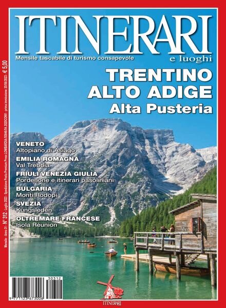 Itinerari e Luoghi – luglio 2023 Cover