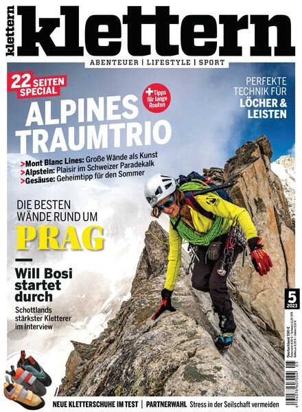 klettern – 13 Juni 2023 Cover