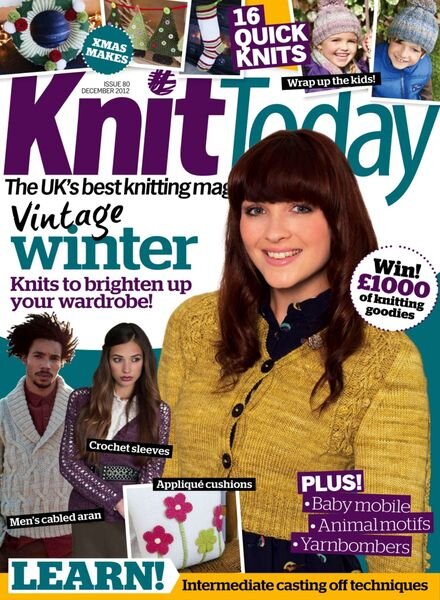 Knit Today – November 2012 Cover