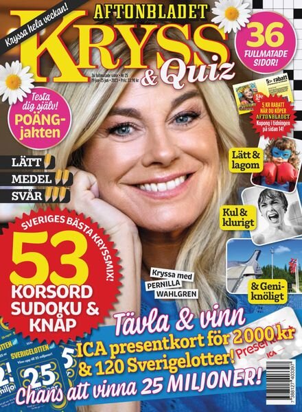 Kryss & Quiz Inga nya utgavor – 19 juni 2023 Cover