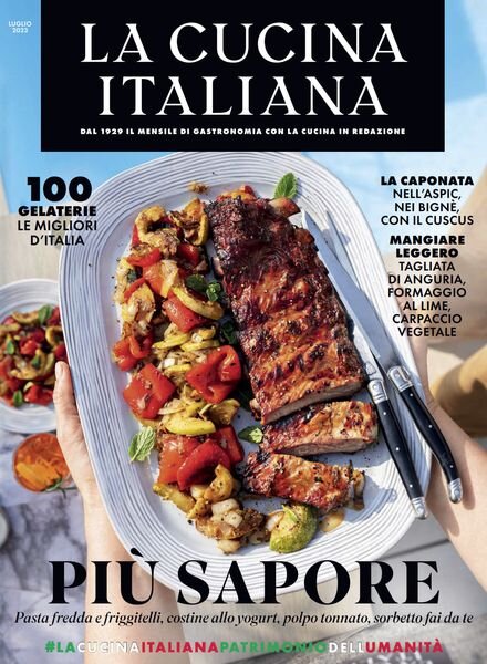La Cucina Italiana – Luglio 2023 Cover