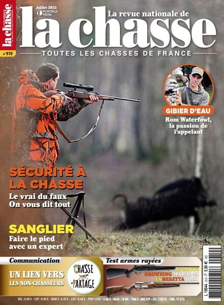La Revue Nationale de la Chasse – juillet 2023 Cover