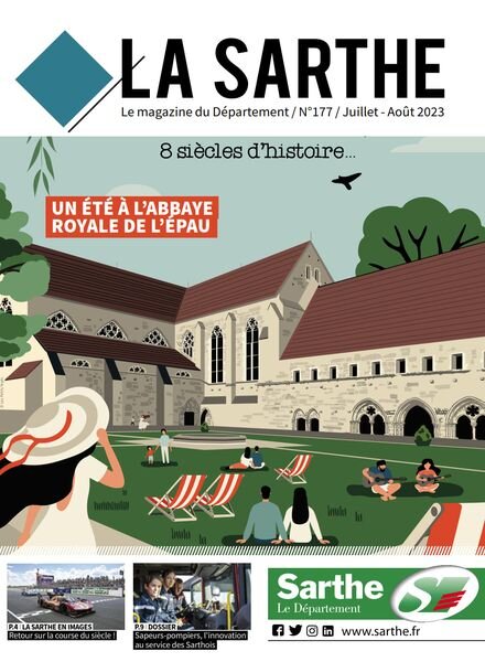 La Sarthe – Juillet-Aout 2023 Cover