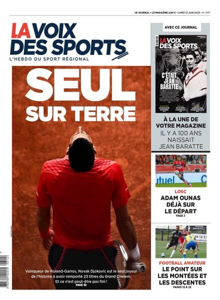 La Voix des Sports – 12 juin 2023 Cover
