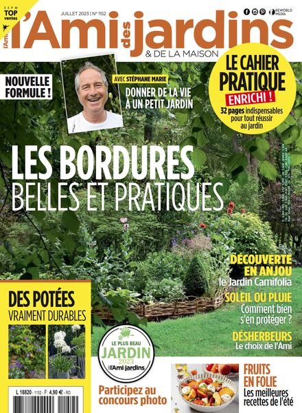 L’Ami des Jardins – juin 2023 Cover