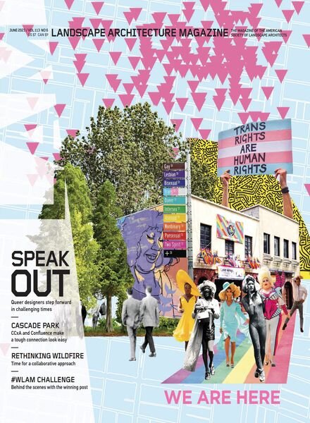 Landscape Architecture Magazine USA – June 2023 Cover