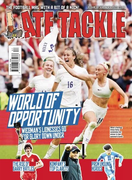 Late Tackle Football – June 2023 Cover