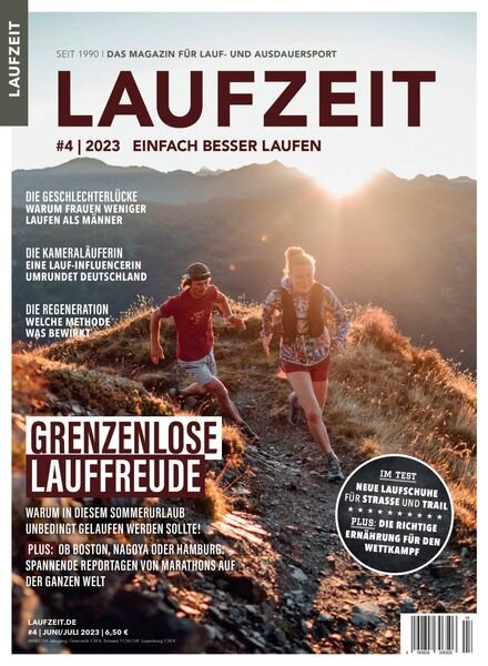 Laufzeit – Juli 2023 Cover