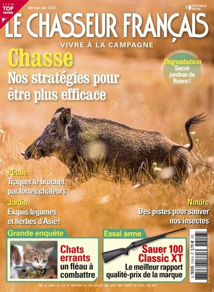 Le Chasseur Francais – juin 2023 Cover
