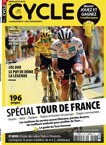 Le Cycle – Juillet 2023 Cover