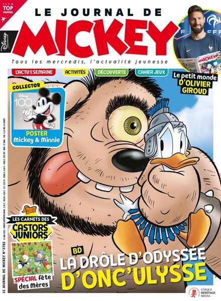Le Journal de Mickey – 31 mai 2023 Cover