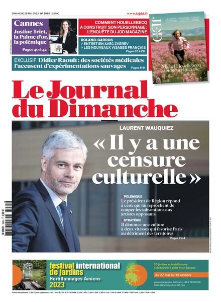 Le Journal du Dimanche – 28 juin 2023 Cover
