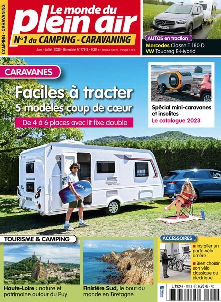 Le Monde du Plein-Air – Juin-Juillet 2023 Cover