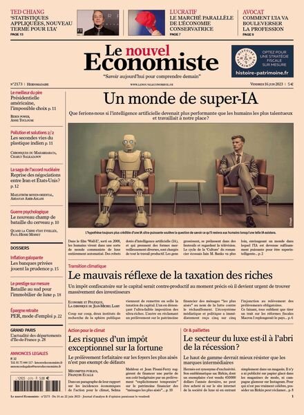 Le nouvel Economiste – 16 juin 2023 Cover