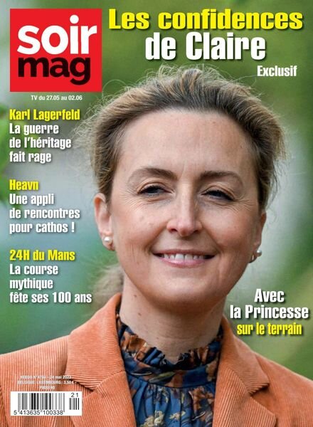 Le Soir Magazine – 24 Mai 2023 Cover