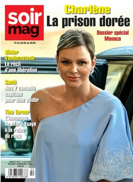 Le Soir Magazine – 31 Mai 2023 Cover