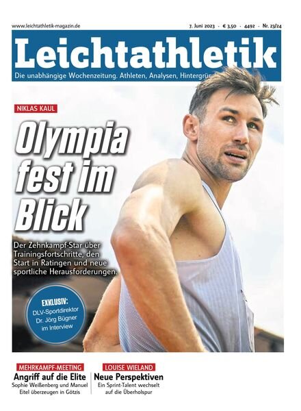 Leichtathletik – 06 Juni 2023 Cover