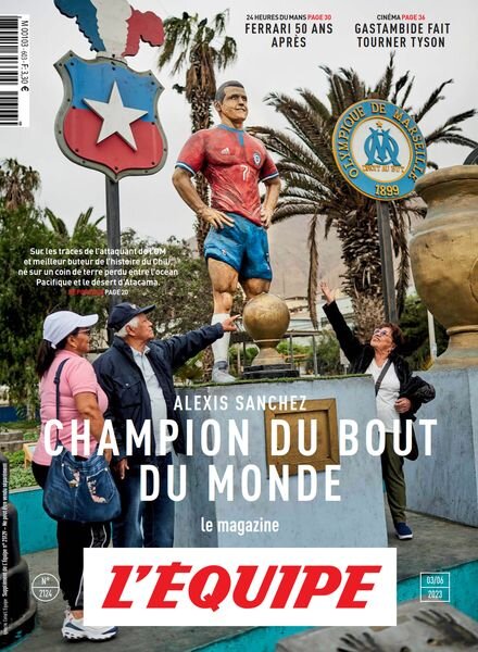 L’Equipe Magazine – 3 Juin 2023 Cover