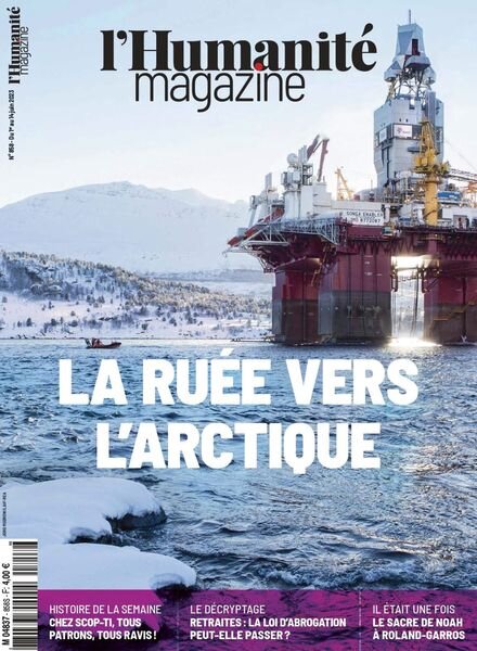 L’Humanite Magazine – 01 juin 2023 Cover