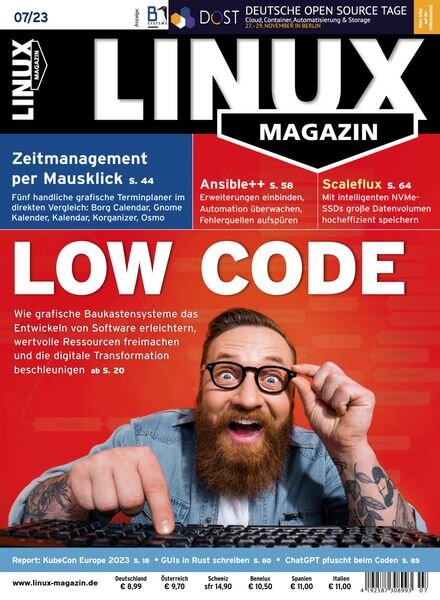 Linux-Magazin – Juni 2023 Cover