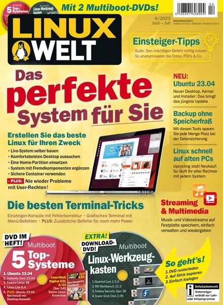 LinuxWelt – Juni-Juli 2023 Cover