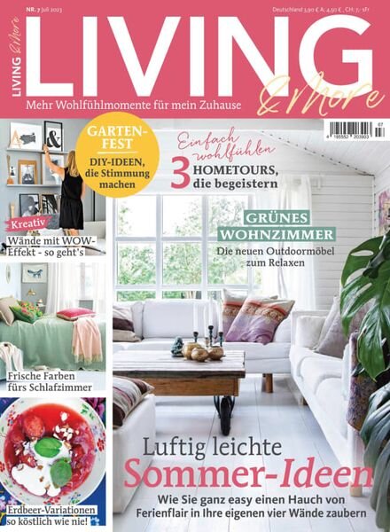 Living & More – Juni 2023 Cover