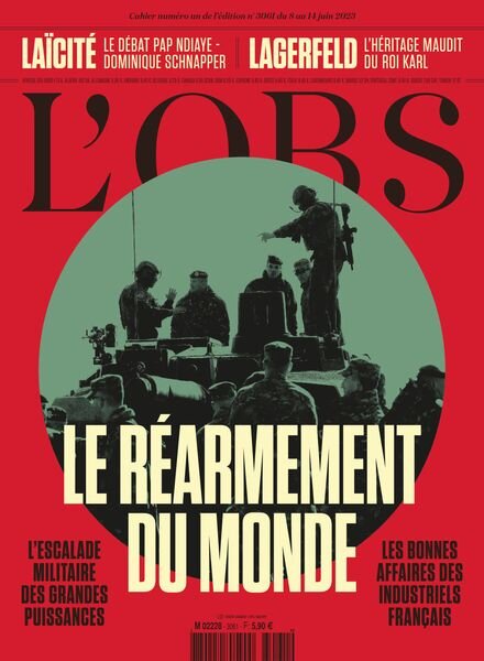 L’Obs – 8 Juin 2023 Cover