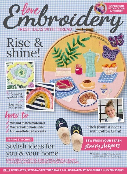 Love Embroidery – February 2022 Cover