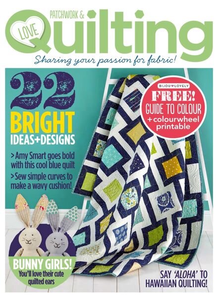 Love Patchwork & Quilting – August 2014 Cover