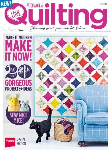 Love Patchwork & Quilting – March 2014 Cover
