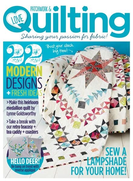 Love Patchwork & Quilting – September 2014 Cover