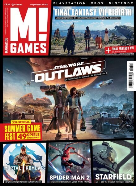 M! GAMES – Juni 2023 Cover