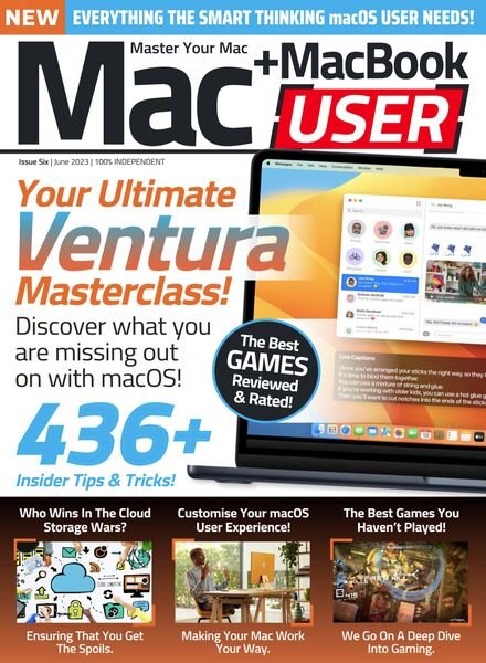 Mac & MacBook User – June 2023 Cover
