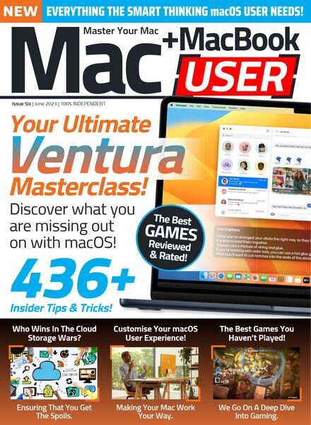 Mac & MacBook User – May 2023 Cover