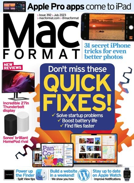 MacFormat UK – July 2023 Cover