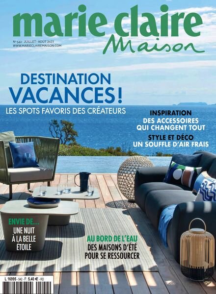 Marie Claire Maison France – juillet 2023 Cover